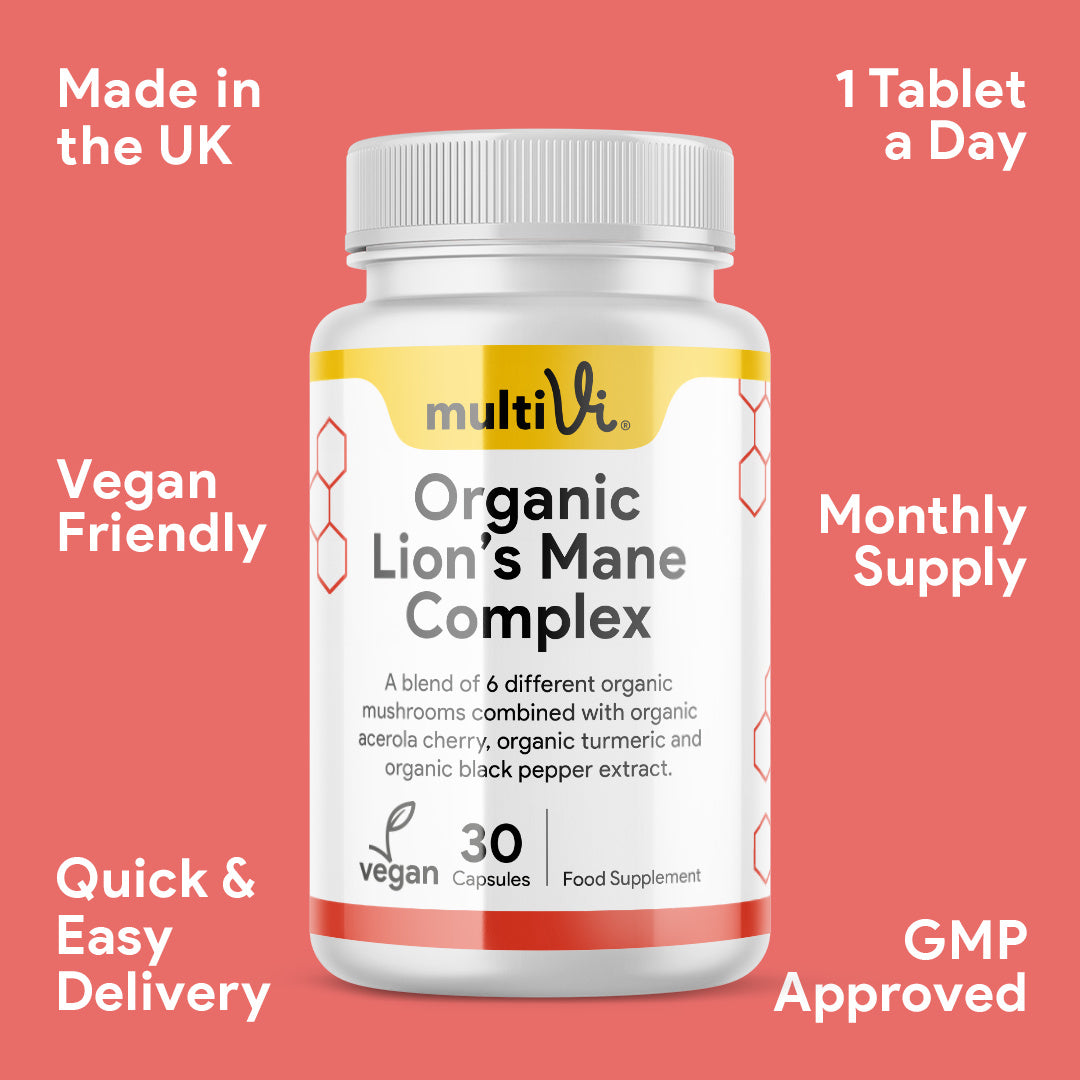 Organic Lions Mane Complex Supplement